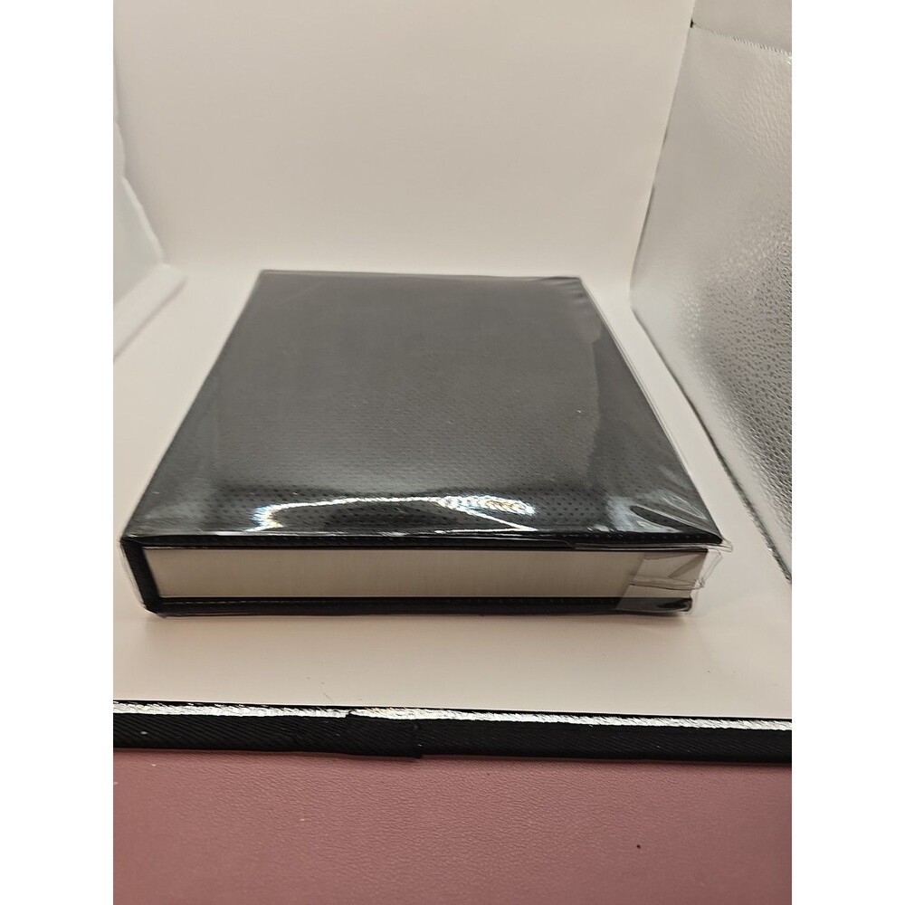 Crate And Barrel Black Photo Album Holds 100 6x4 Photos